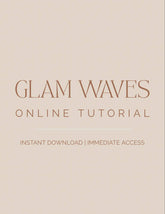 Glam waves tutorial +bonus (wand curls)